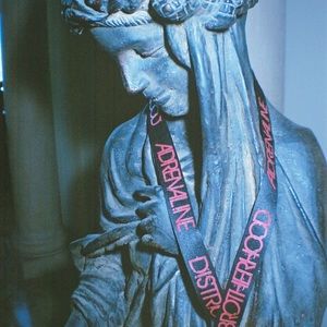 BrotherhoodBAD Bottle Opening Blue Lanyard